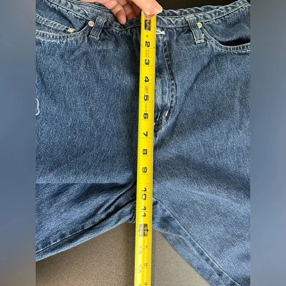 Faded Glory Women’s 10 Jean Capris‎ Floral Embroidered Boho Y2K Style Festival - Picture 10 of 14